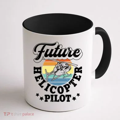 Future Helicopter Pilot Coffee Mug back