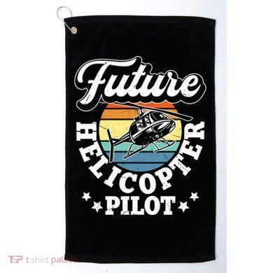 Future Helicopter Pilot Golf Towel