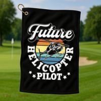 Future Helicopter Pilot Golf Towel thumb 1