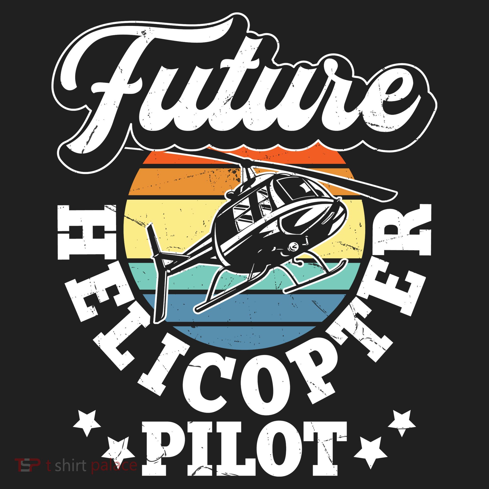 Future Helicopter Pilot Golf Towel