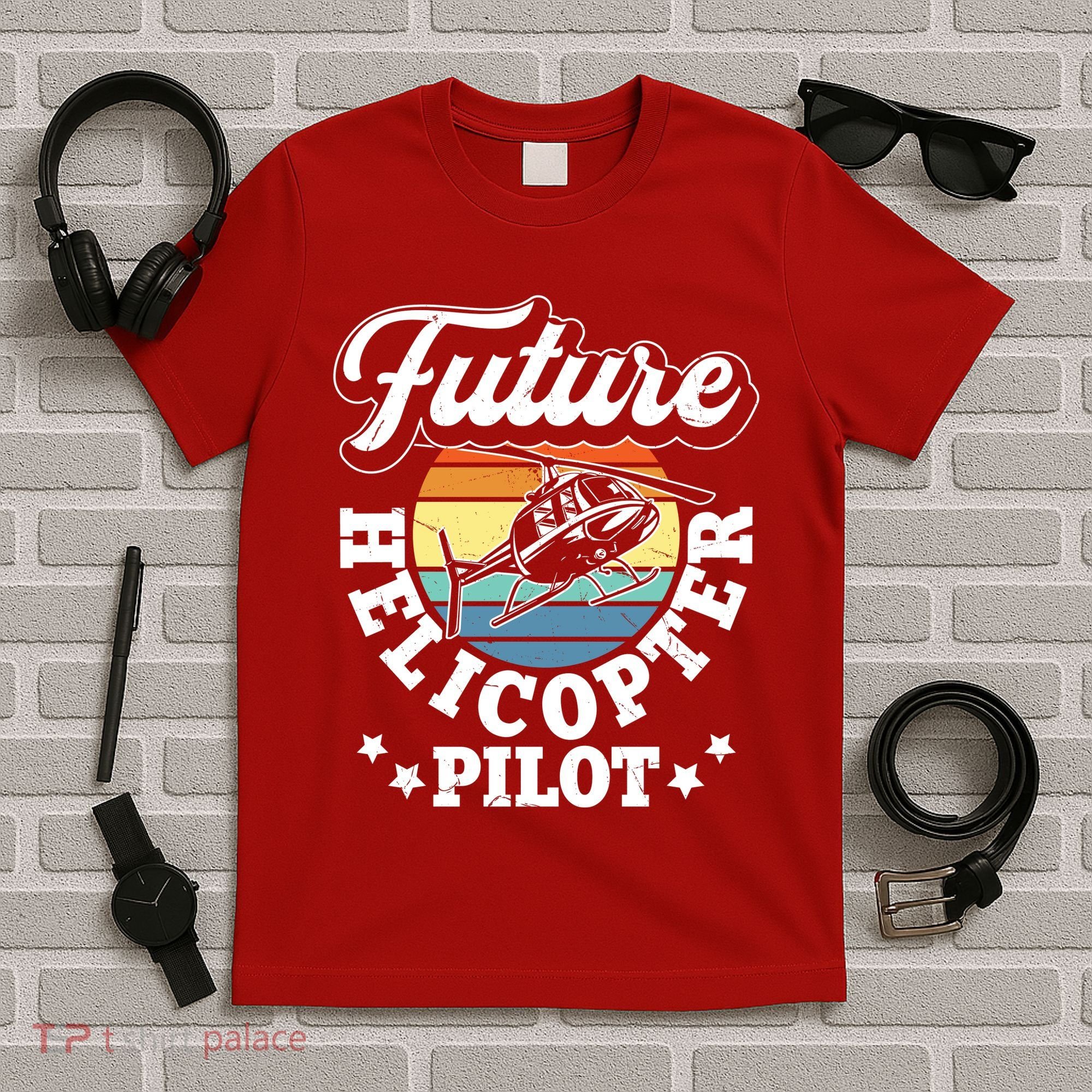 Future Helicopter Pilot T-Shirt