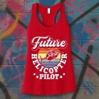Future Helicopter Pilot Women's Tank Top thumb 3