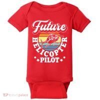 Future Helicopter Pilot Baby Bodysuit thumb 0