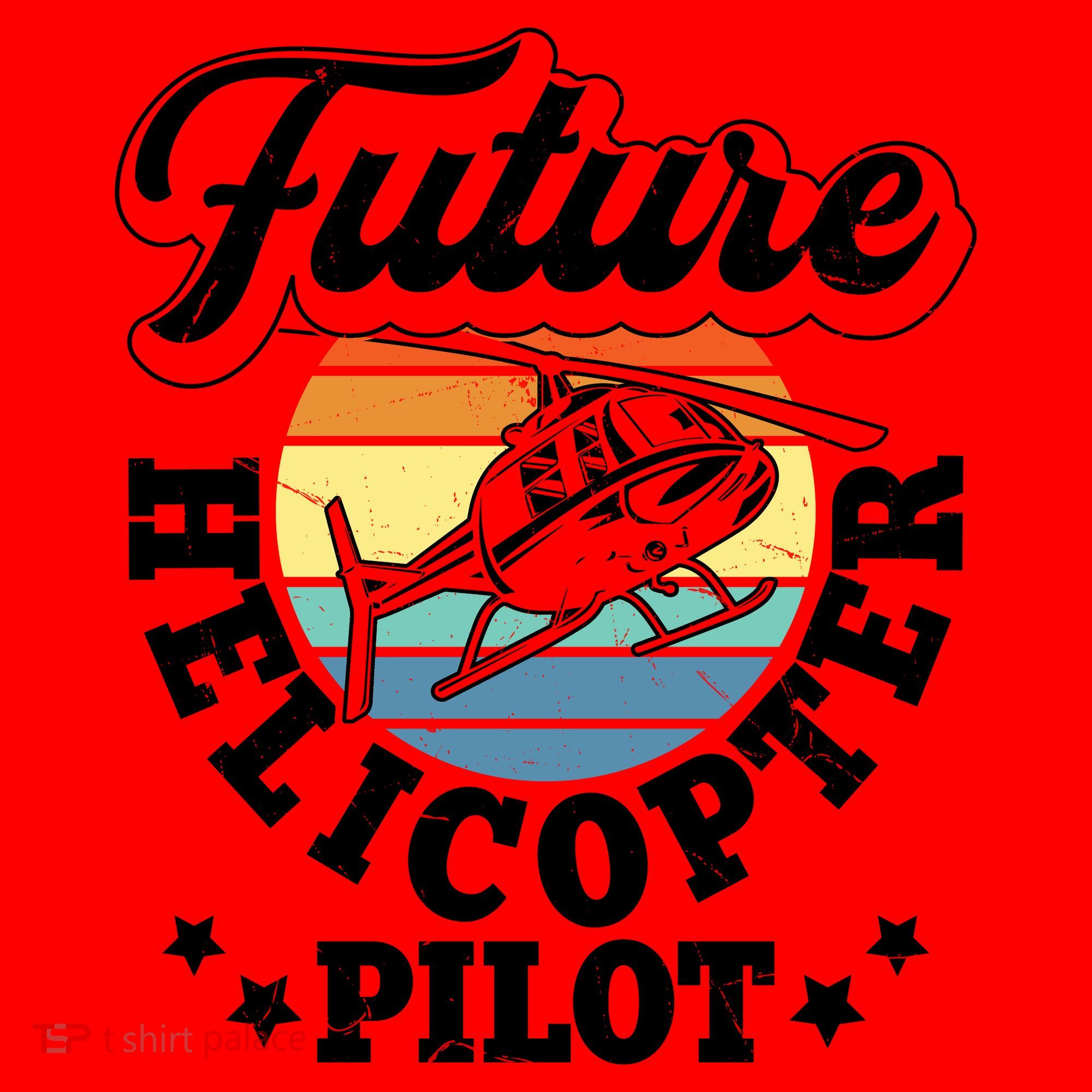Future Helicopter Pilot Santa Hat