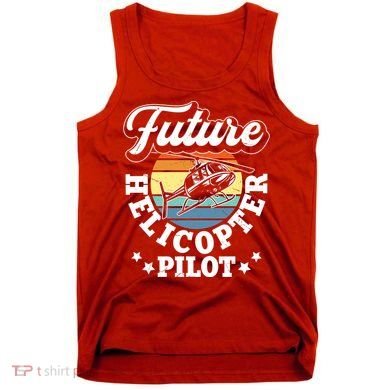 Future Helicopter Pilot Tank Top