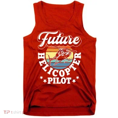 Future Helicopter Pilot Tank Top