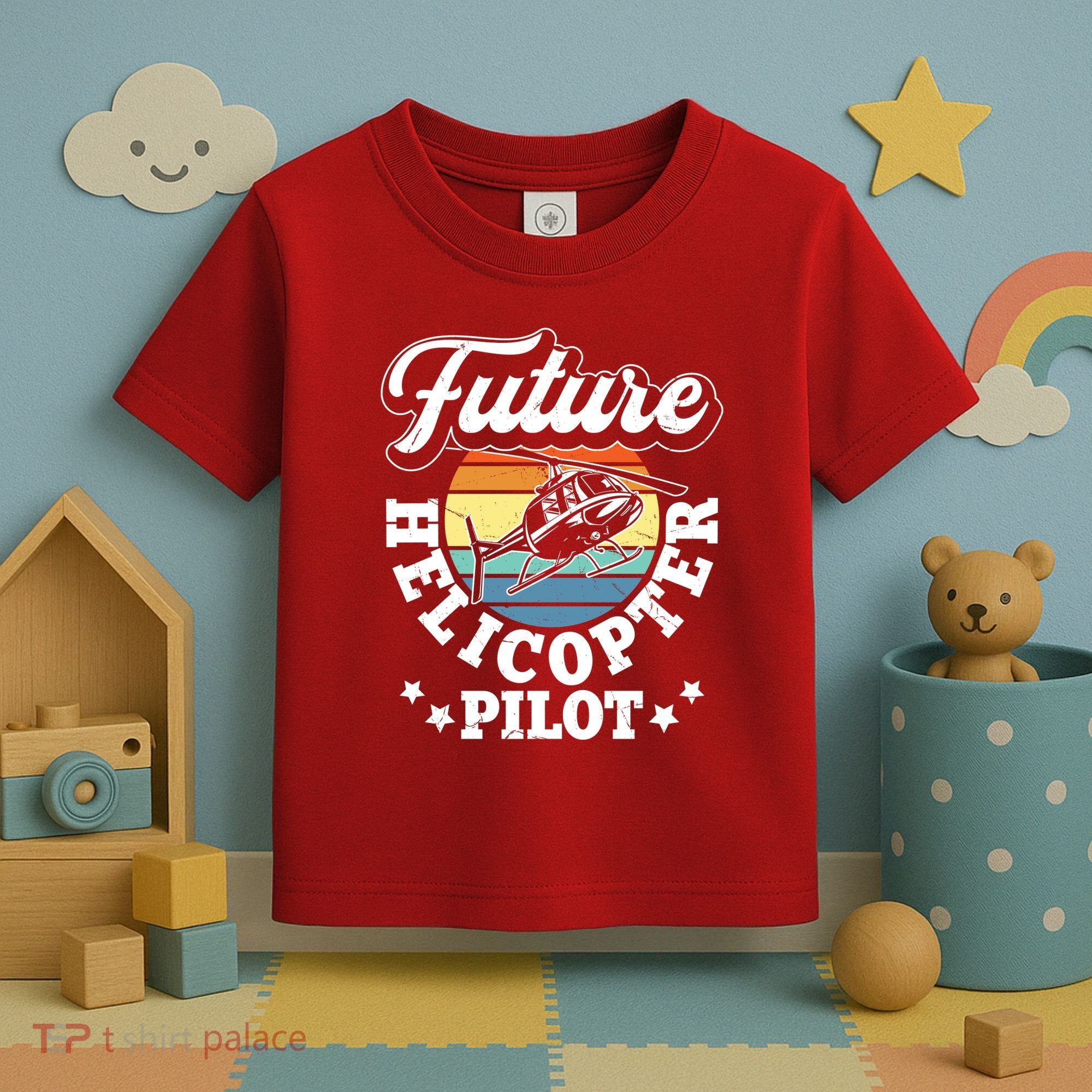 Future Helicopter Pilot Toddler T-Shirt