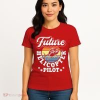 Future Helicopter Pilot Women's T-Shirt thumb 4