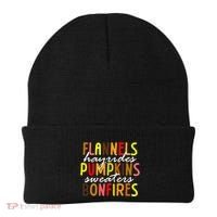 Flannels Hayrides Pumpkins Sweaters Bonfires Beanie thumb 0