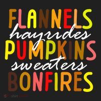 Flannels Hayrides Pumpkins Sweaters Bonfires Tumbler thumb 3