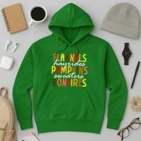 Flannels Hayrides Pumpkins Sweaters Bonfires Hoodie thumb 3