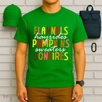 Flannels Hayrides Pumpkins Sweaters Bonfires T-Shirt thumb 6