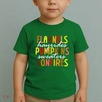 Flannels Hayrides Pumpkins Sweaters Bonfires Toddler T-Shirt thumb 2