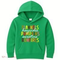 Flannels Hayrides Pumpkins Sweaters Bonfires Kids Hoodie thumb 0