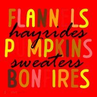 Flannels Hayrides Pumpkins Sweaters Bonfires Santa Hat thumb 1