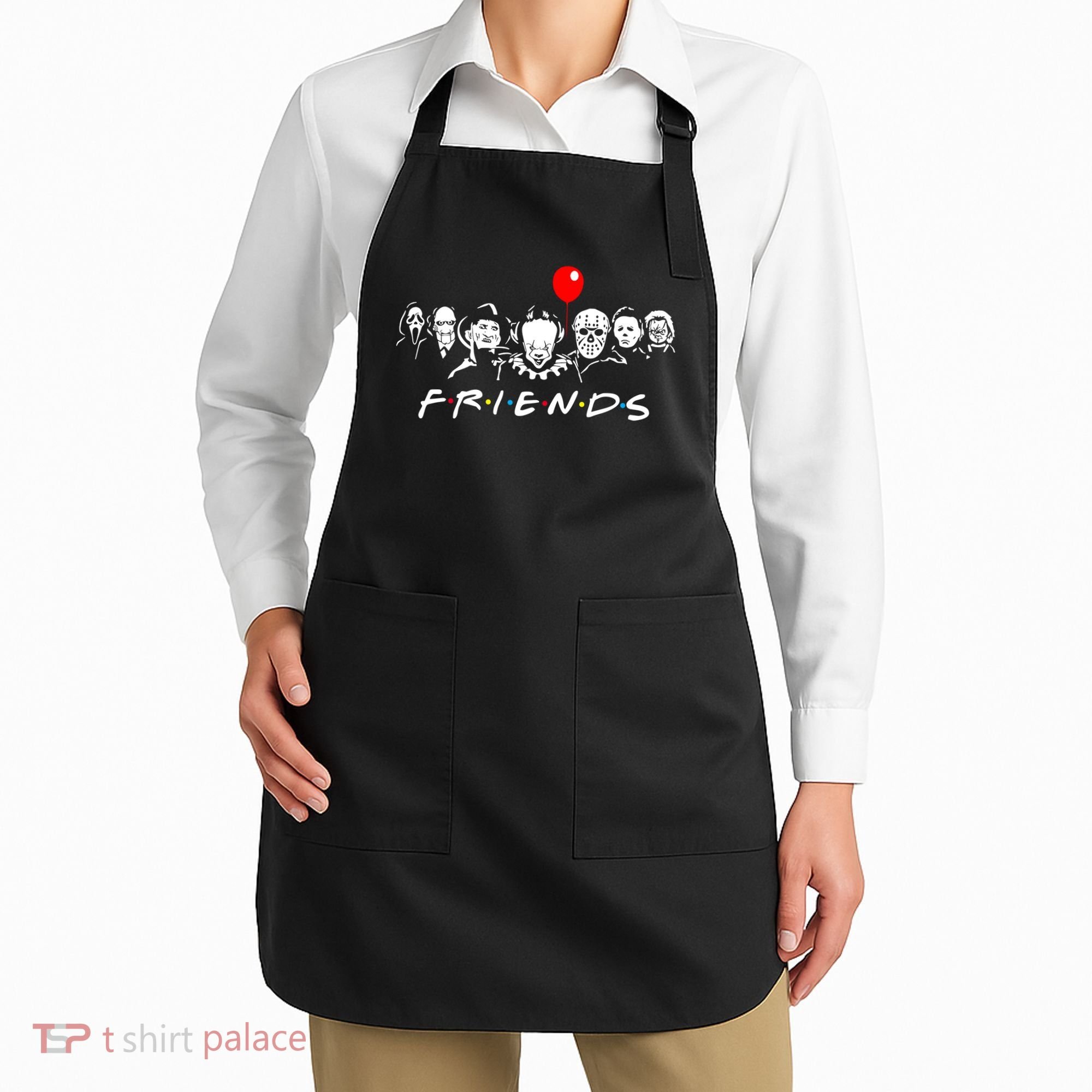 Friends Halloween Parody Apron