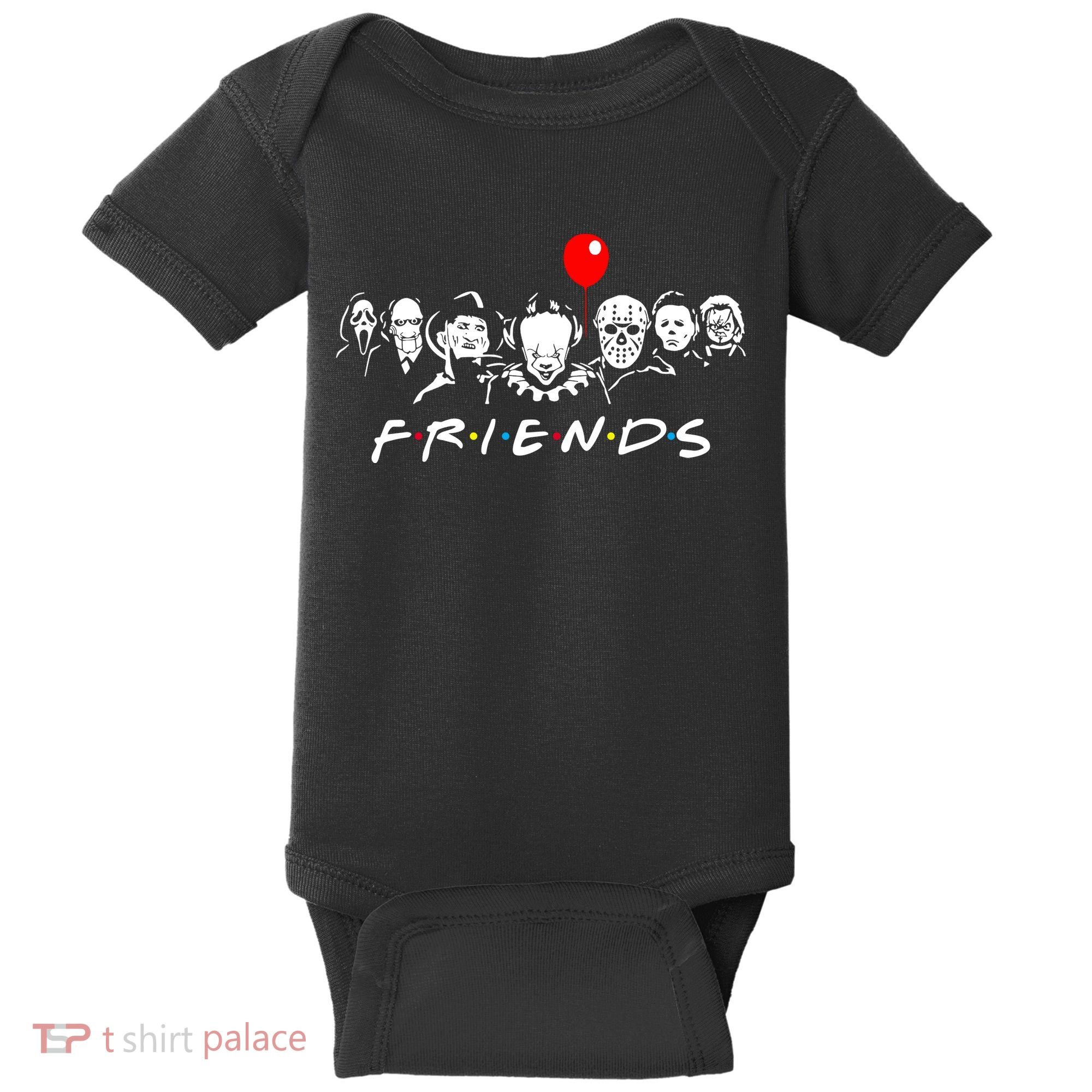 Friends Halloween Parody Baby Bodysuit