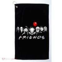 Friends Halloween Parody Golf Towel thumb 0