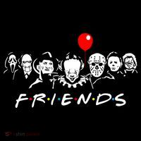 Friends Halloween Parody Women's Long Sleeve Shirt thumb 2