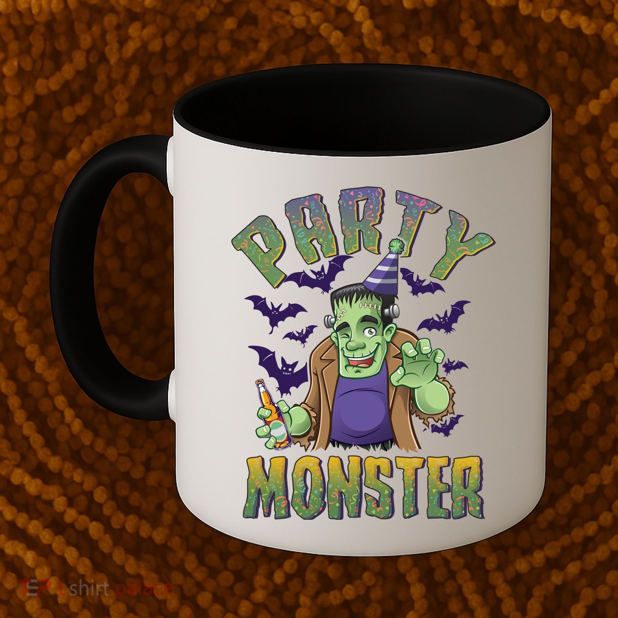 Funny Halloween Party Monster Frankenstein Coffee Mug