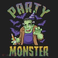 Funny Halloween Party Monster Frankenstein Tumbler thumb 3
