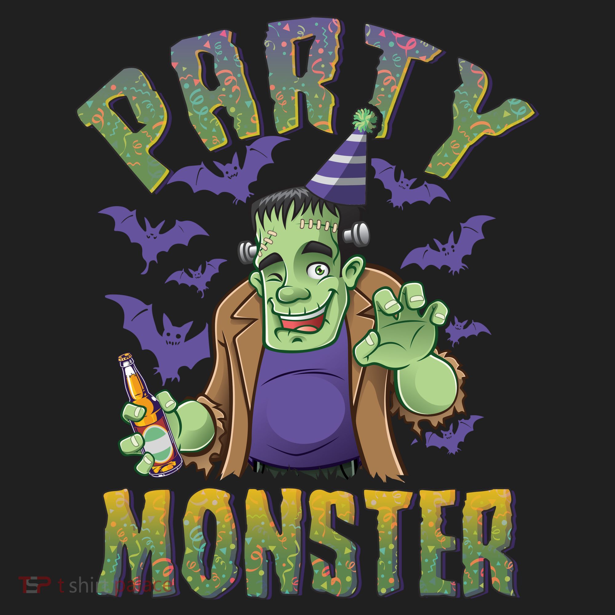 Funny Halloween Party Monster Frankenstein Tumbler