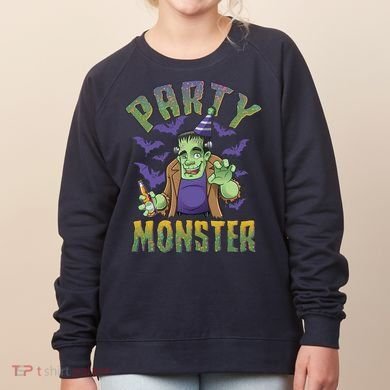 Funny Halloween Party Monster Frankenstein Women's Sweatshirt