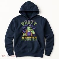 Funny Halloween Party Monster Frankenstein Hoodie thumb 0
