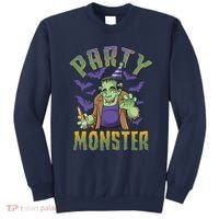Funny Halloween Party Monster Frankenstein Sweatshirt thumb 0