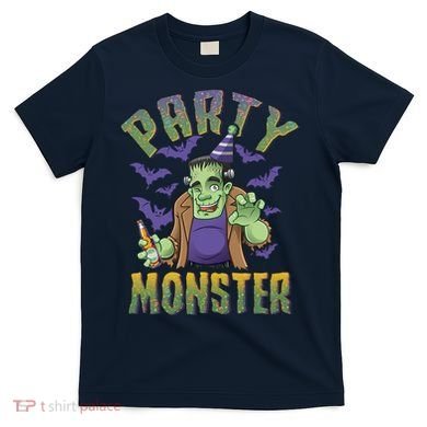 Funny Halloween Party Monster Frankenstein T-Shirt
