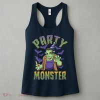 Funny Halloween Party Monster Frankenstein Women's Tank Top thumb 3