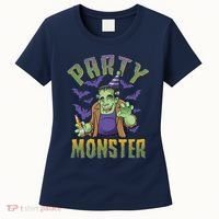 Funny Halloween Party Monster Frankenstein Women's T-Shirt thumb 0