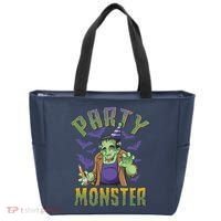 Funny Halloween Party Monster Frankenstein Tote Bag thumb 0
