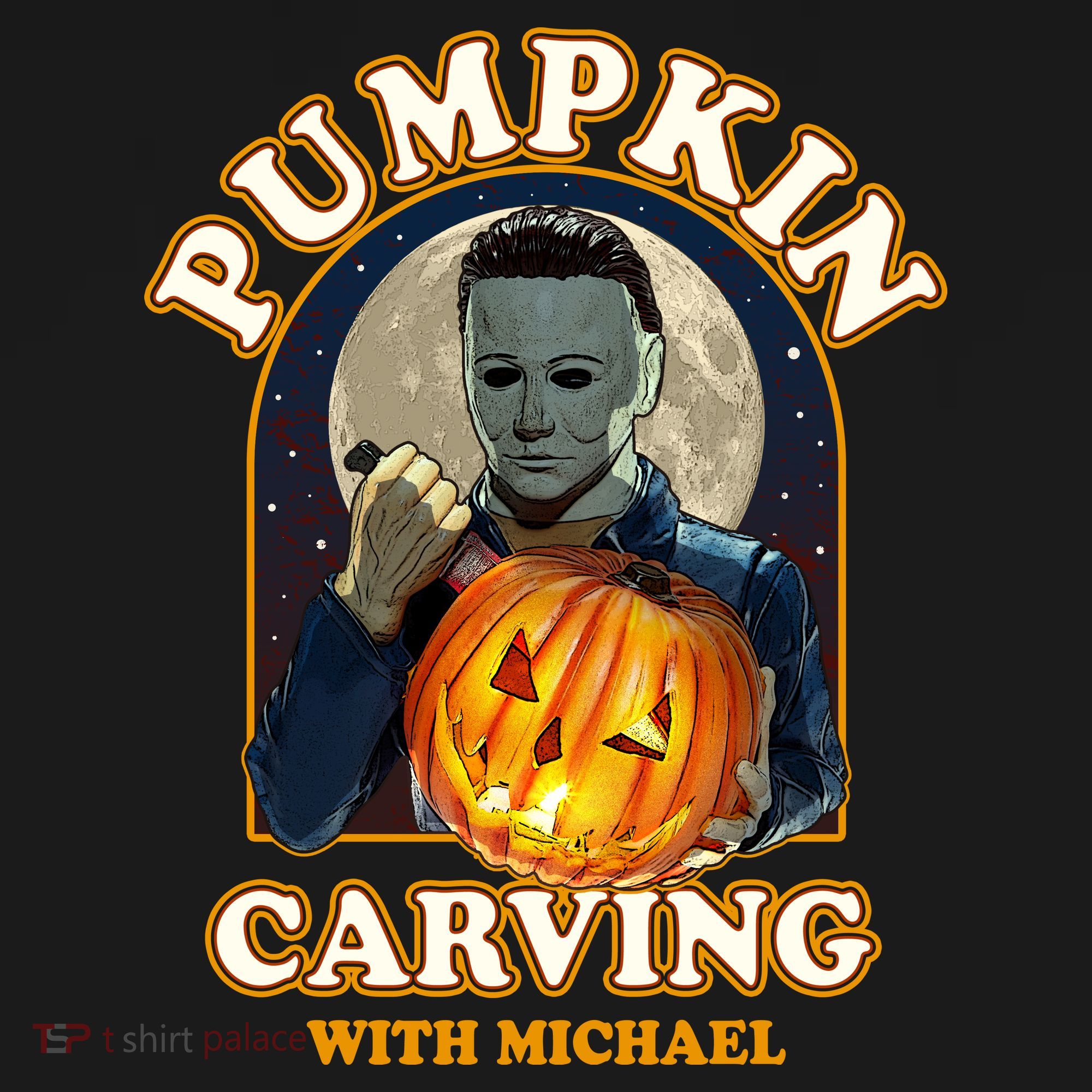 Funny Halloween Pumpkin Carving With Michael Toddler Hoodie