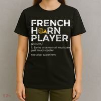 French Horn Player Definition Funny French Horn T-Shirt thumb 4