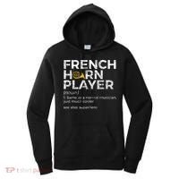 French Horn Player Definition Funny French Horn Women's Hoodie thumb 0