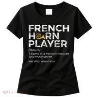 French Horn Player Definition Funny French Horn Women's T-Shirt thumb 0