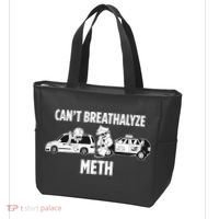 Funny Humor Quote Saying Can’T Breathalyze Meth Tote Bag thumb 3