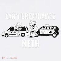 Funny Humor Quote Saying Can’T Breathalyze Meth Comfort Colors Garment-Dyed Hooded Sweatshirt thumb 2