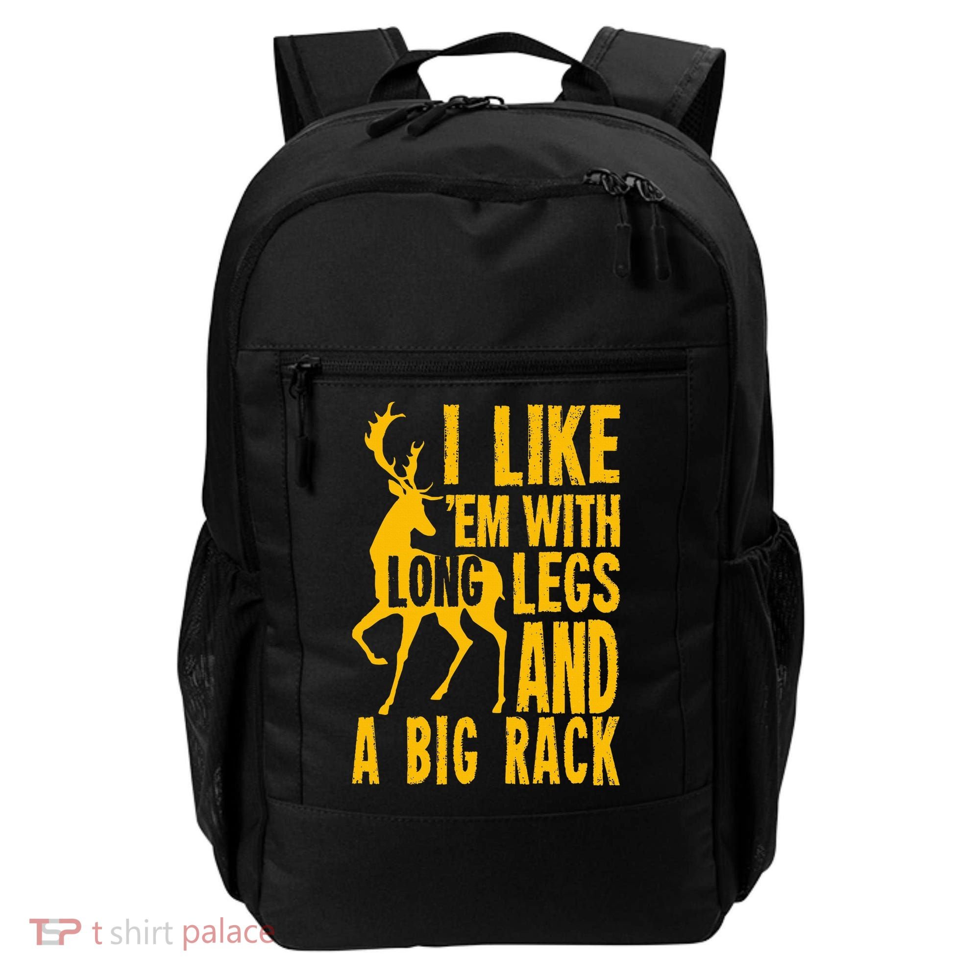 Funny Hunting Quote Saying Deer Venison Elk Hunter Gift Backpack
