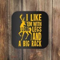 Funny Hunting Quote Saying Deer Venison Elk Hunter Gift Coaster thumb 0