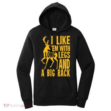 Funny Hunting Quote Saying Deer Venison Elk Hunter Gift Women's Hoodie