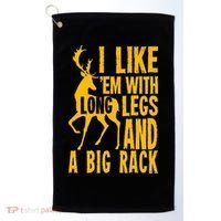Funny Hunting Quote Saying Deer Venison Elk Hunter Gift Golf Towel thumb 0
