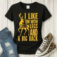 Funny Hunting Quote Saying Deer Venison Elk Hunter Gift Women's T-Shirt thumb 3