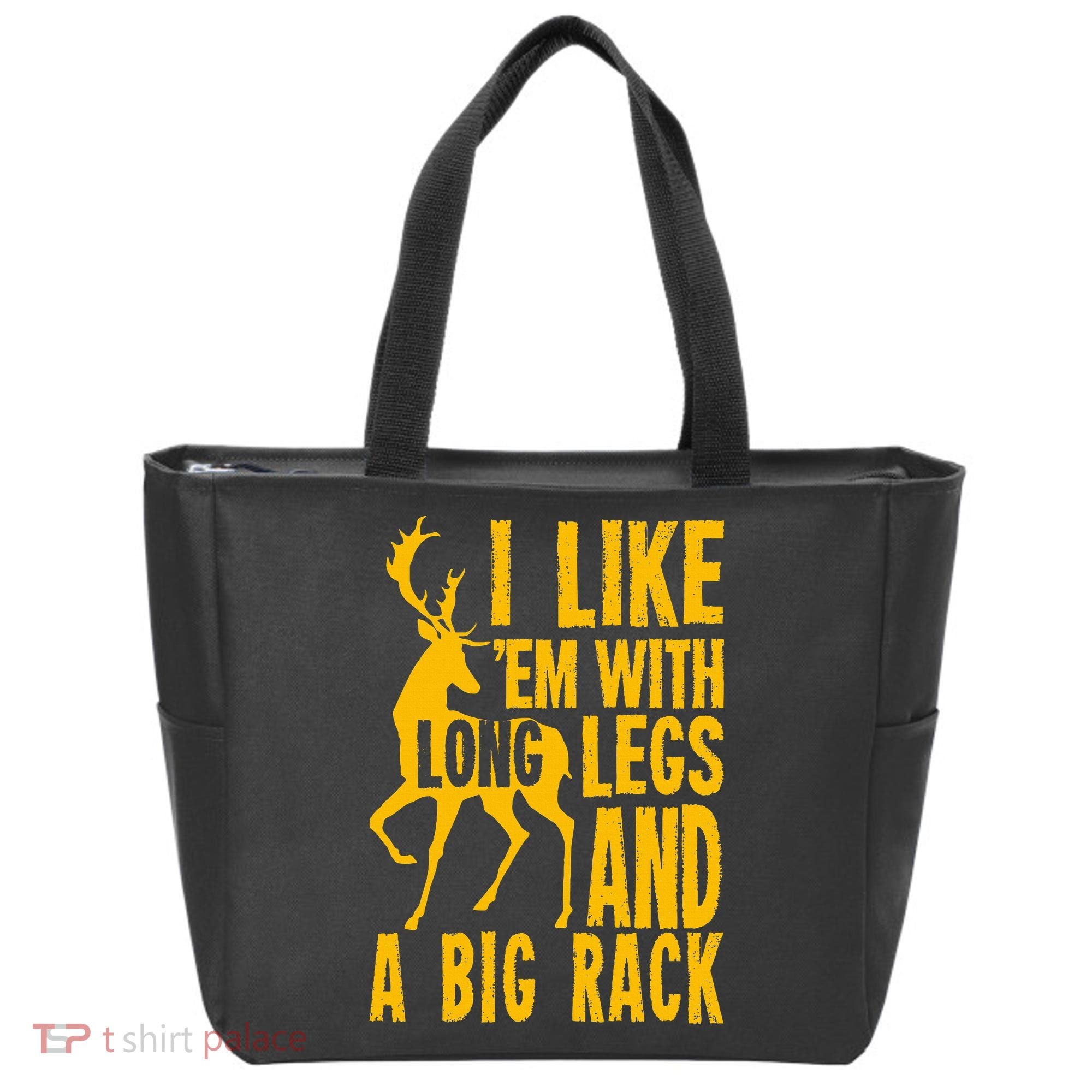 Funny Hunting Quote Saying Deer Venison Elk Hunter Gift Tote Bag