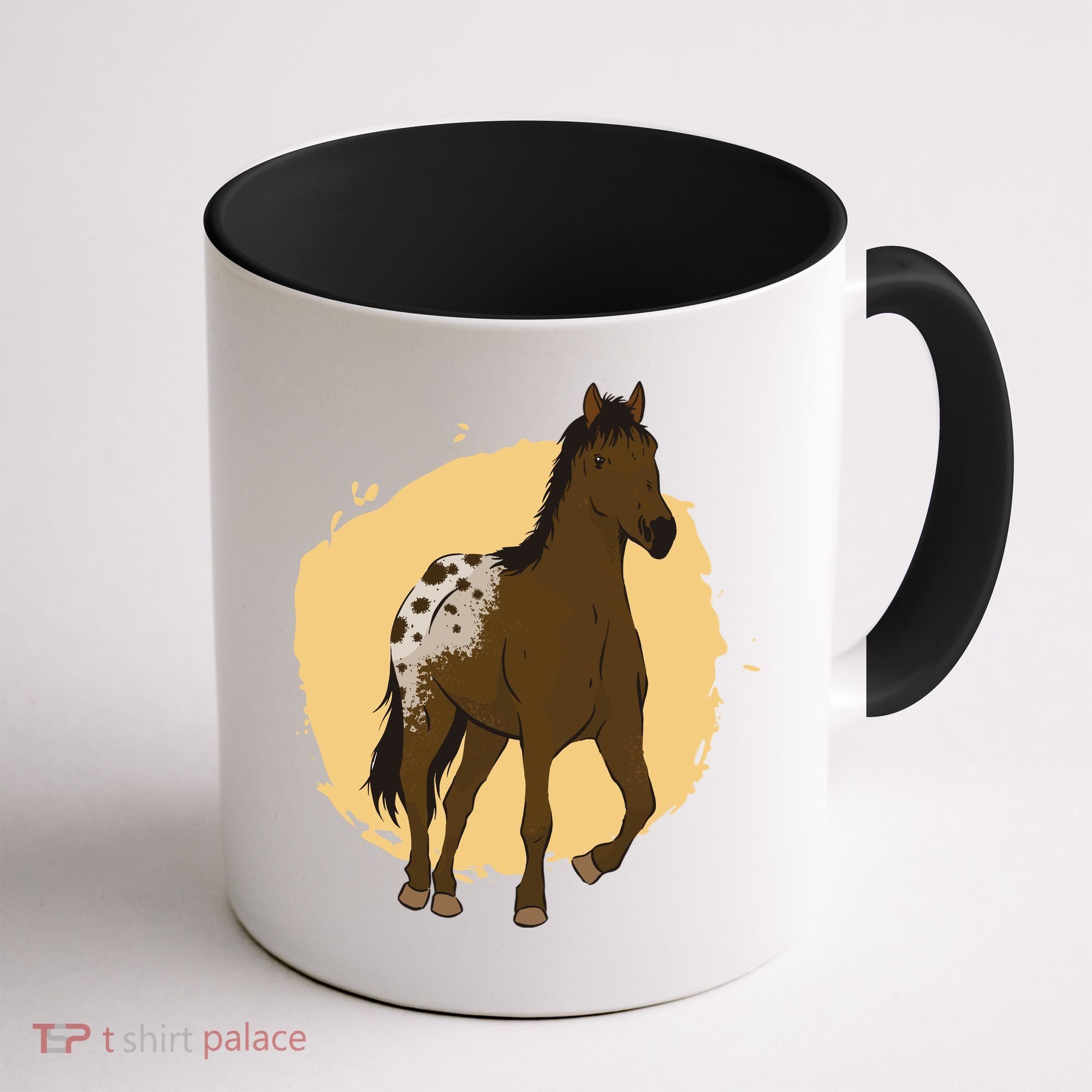 Farm Horse Running Coffee Mug