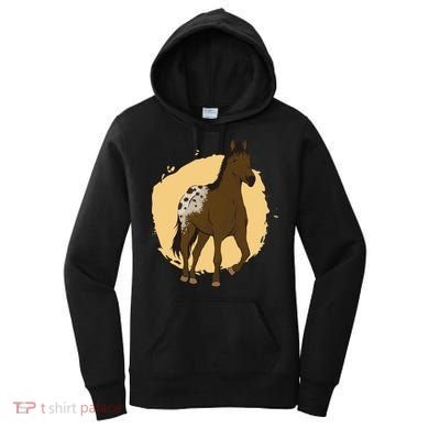 Farm Horse Running Women's Hoodie