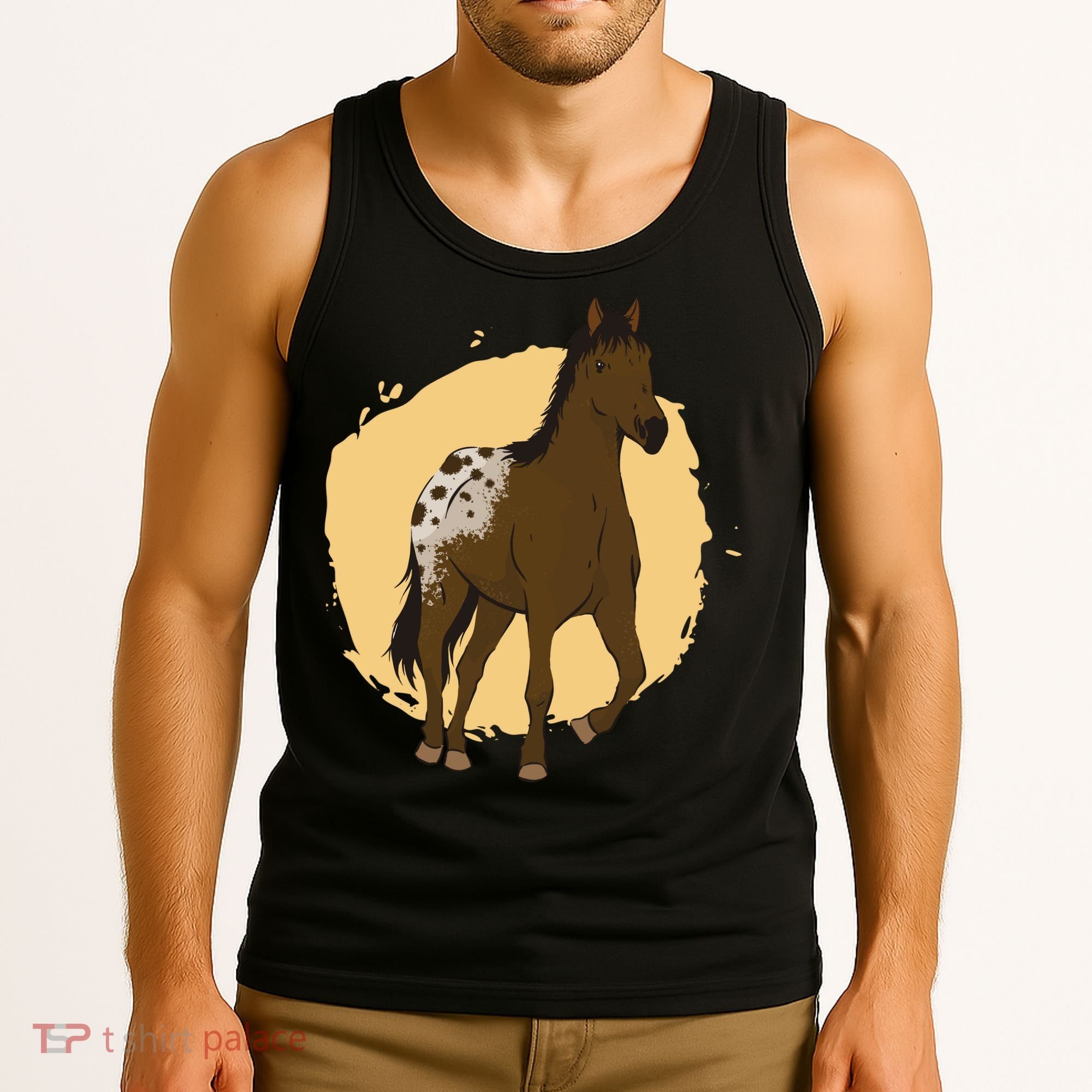 Farm Horse Running Tank Top