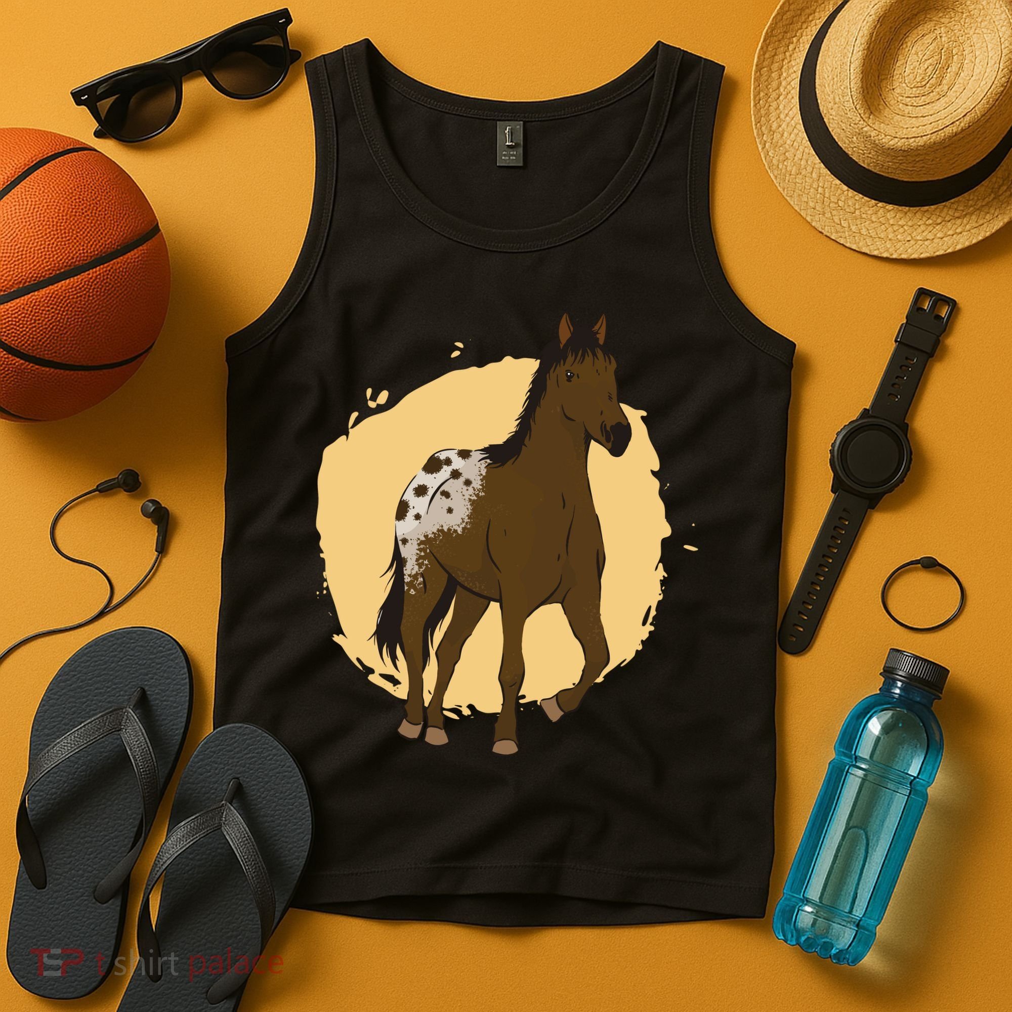 Farm Horse Running Tank Top