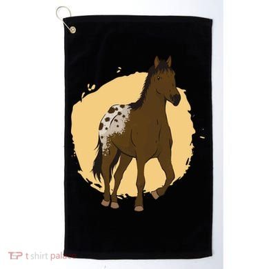 Farm Horse Running Golf Towel